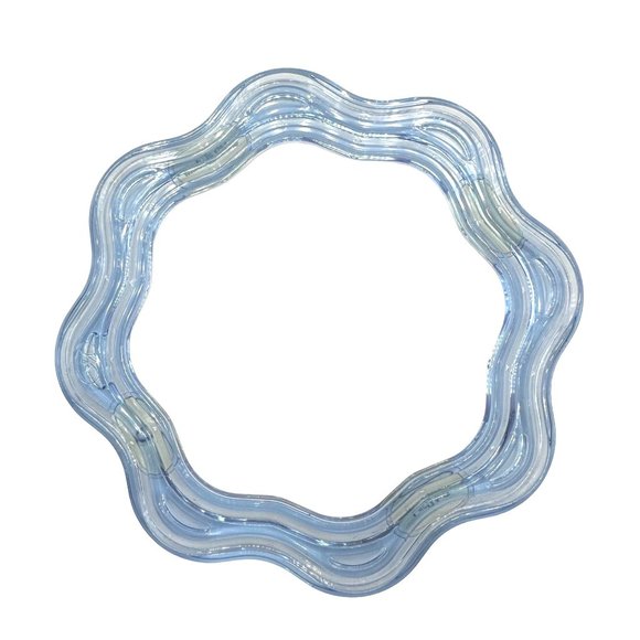 Creative Memories Diamond Scallop Circle Star Blue Custom Cutting System Retired - Picture 8 of 9